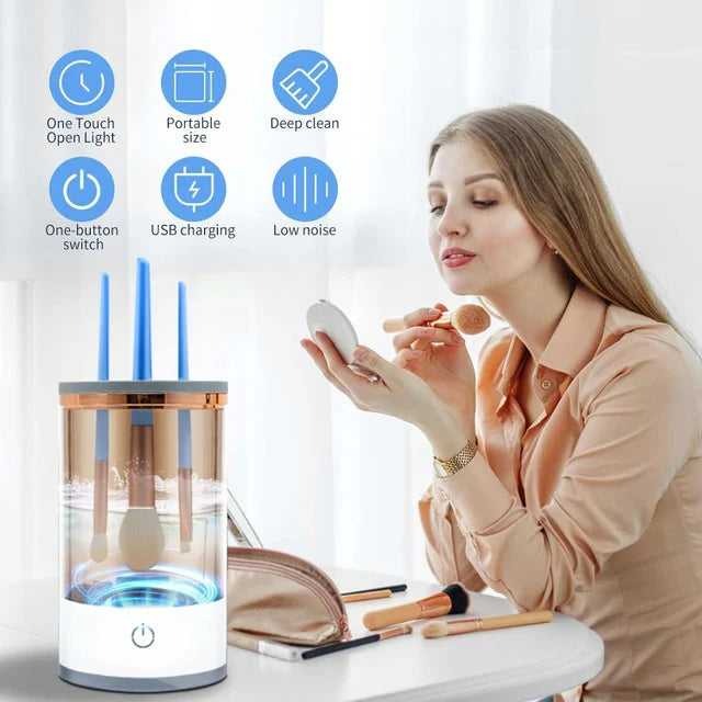 Makeup Brush Cleaner –